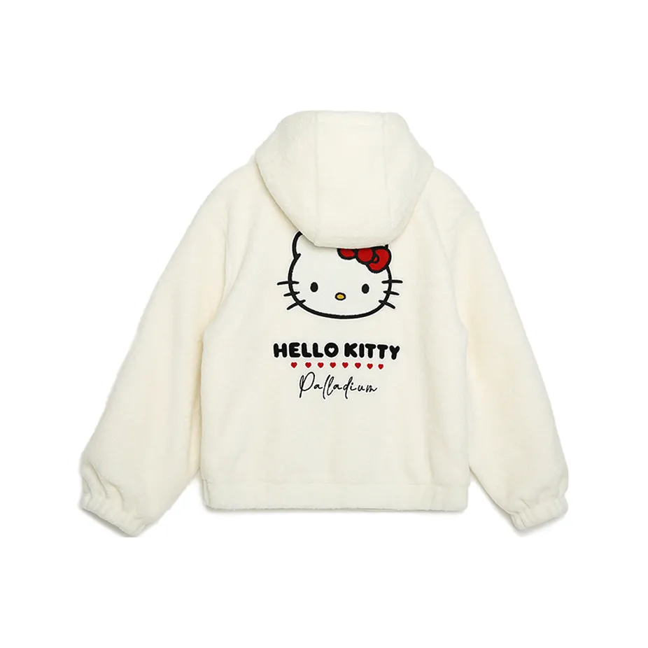 Hello Kitty X Palladium Velvet mulher jackets Women's Cotton Candy