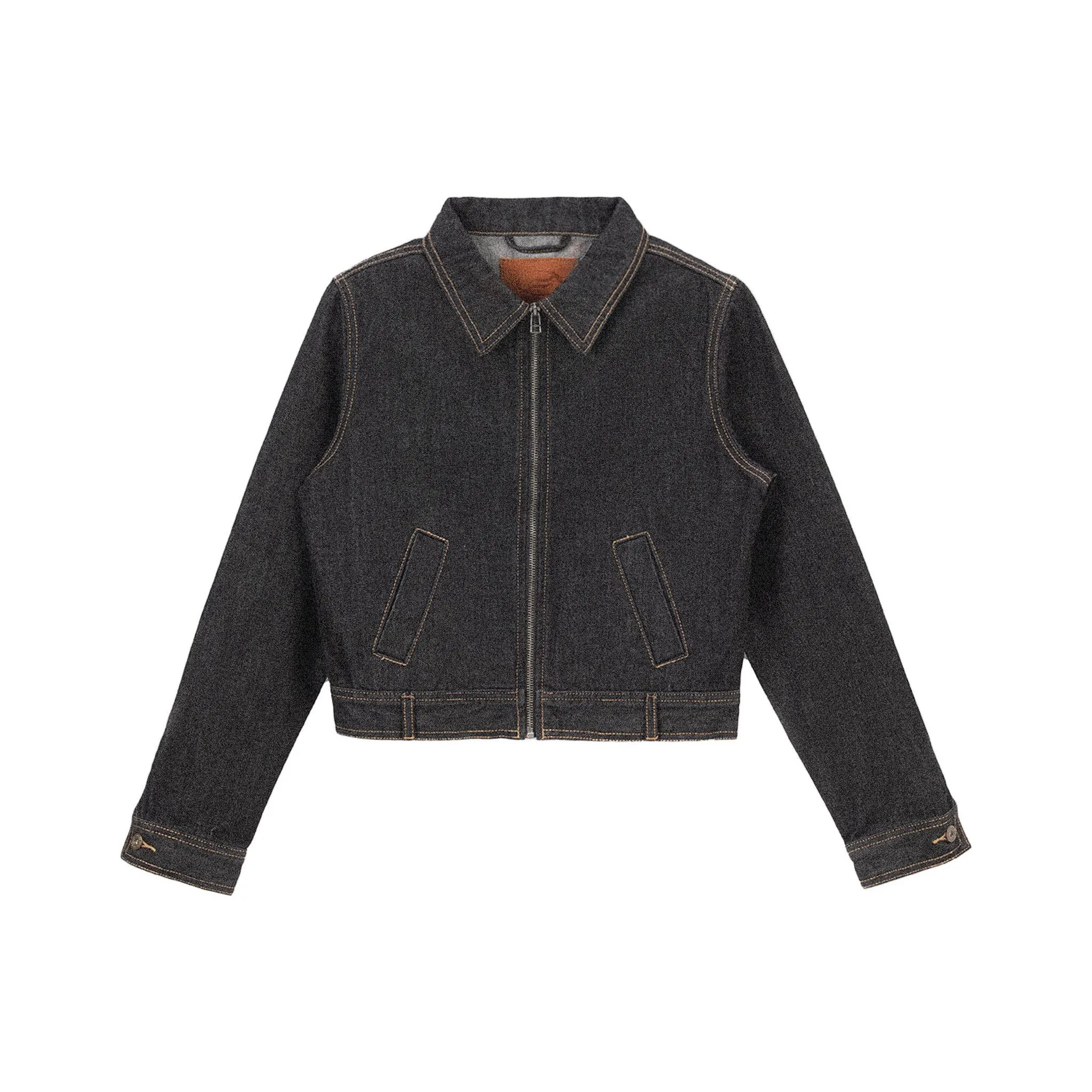 FMG Denim Jackets Women's Black