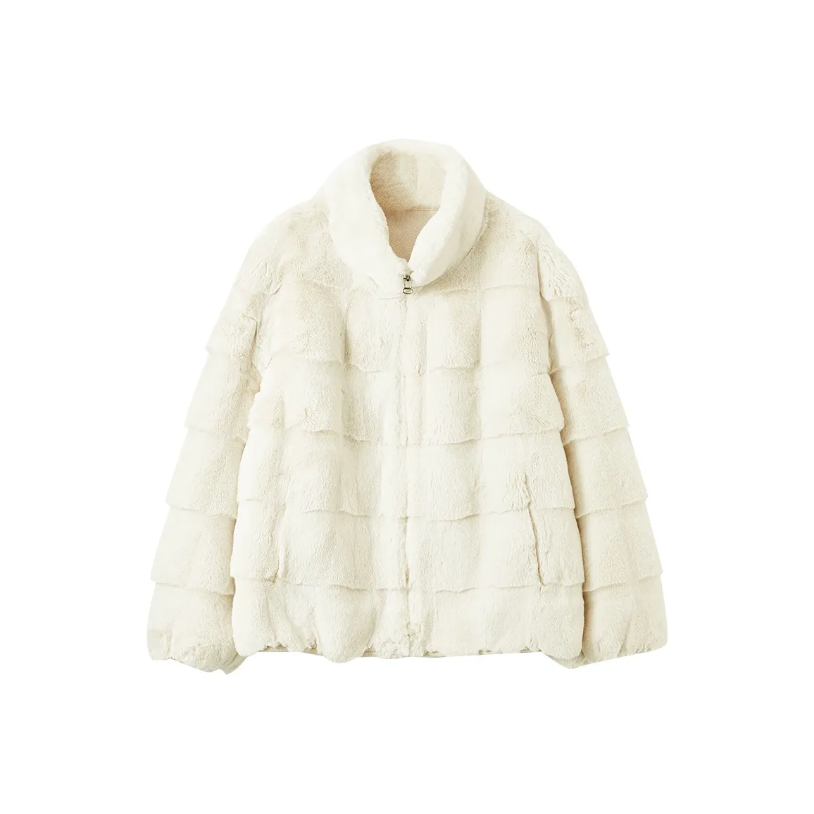 XIANGYING Бежевый Женские меховые изделия