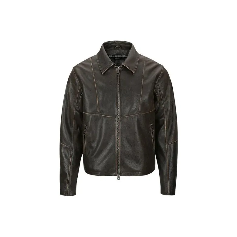 ANDERSSON BELL Leather Jacket Women's Brown