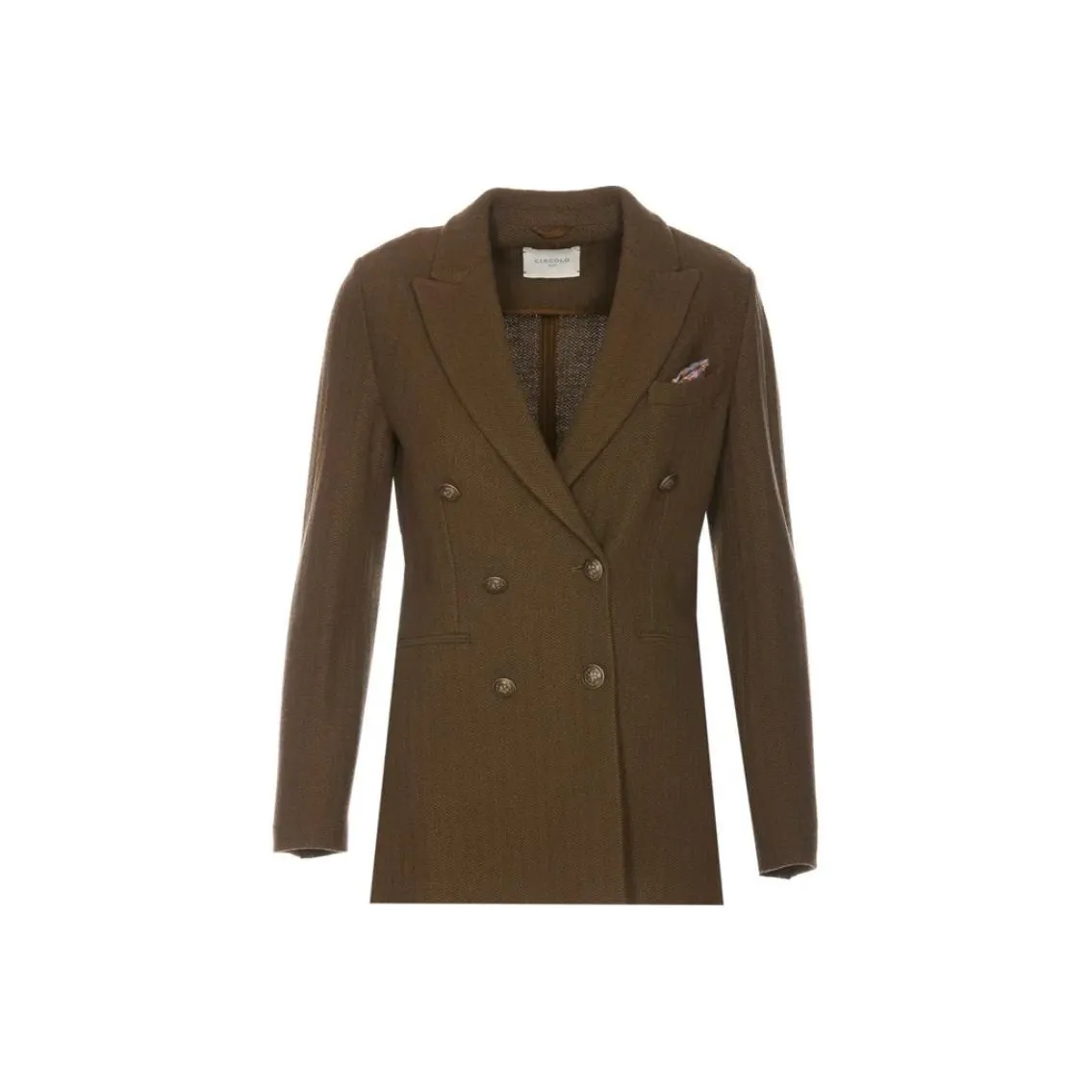 Circolo 1901 Double breasted Herringbone Blazer
