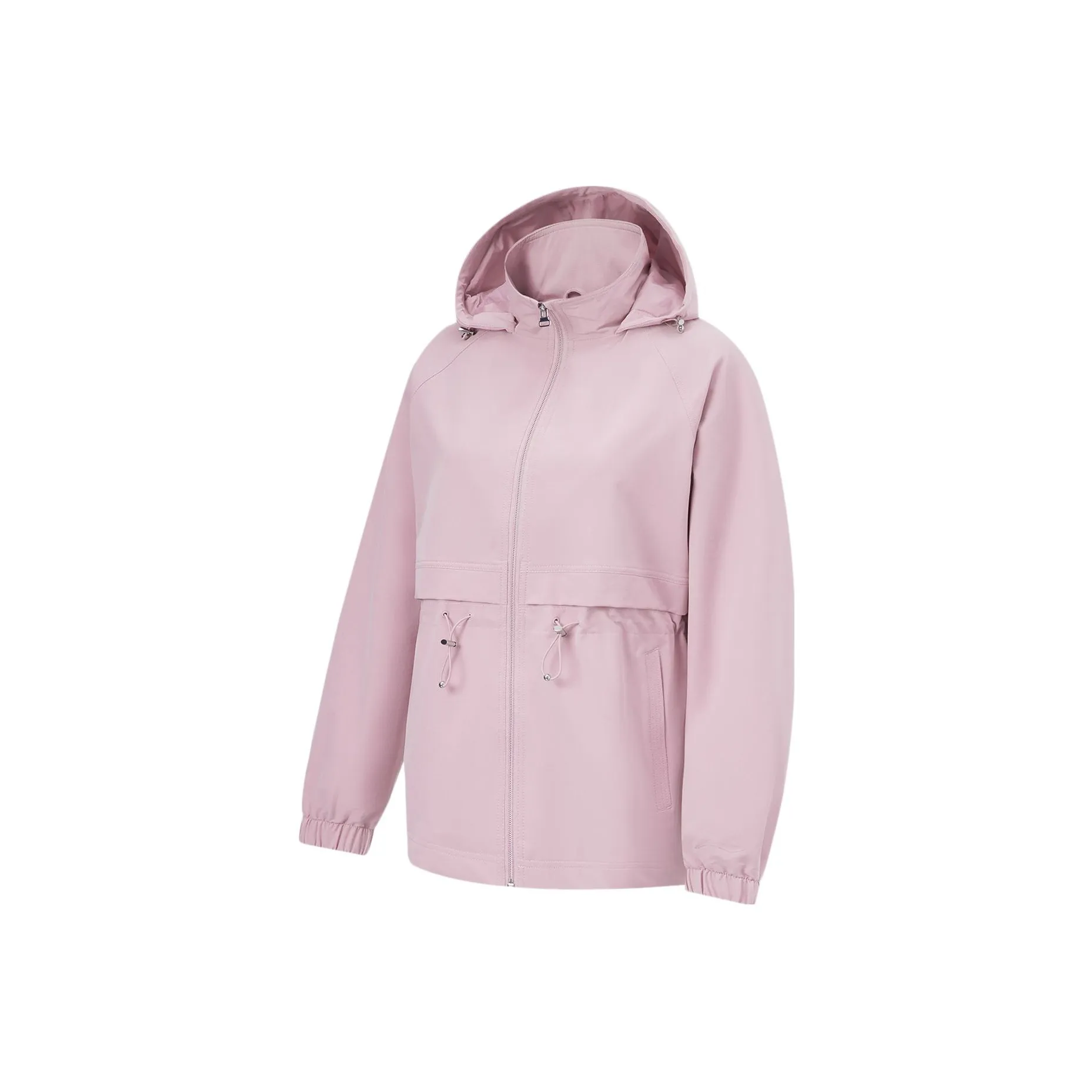 LINING Fitness Series Trench Coats Women's Lotus Red Purple