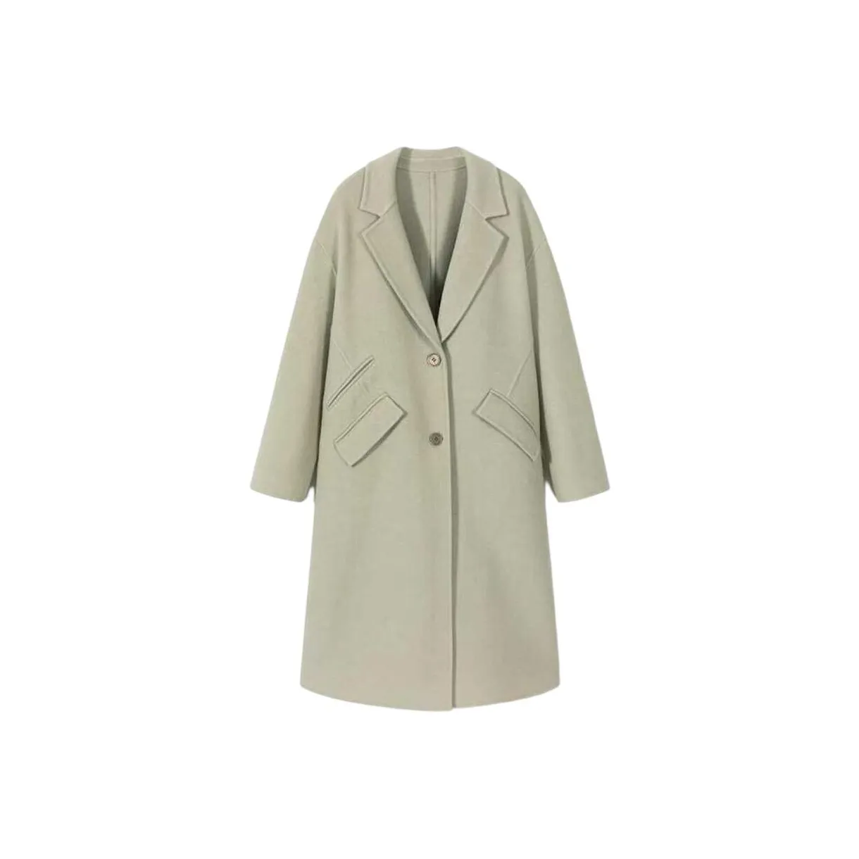 EICHITOO Coat Women's Light Green