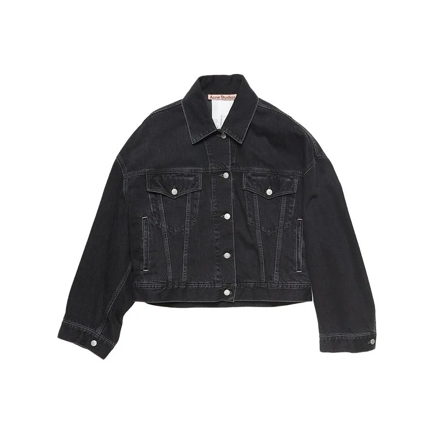 Acne Studios SS24 Denim Jacket Women's Black