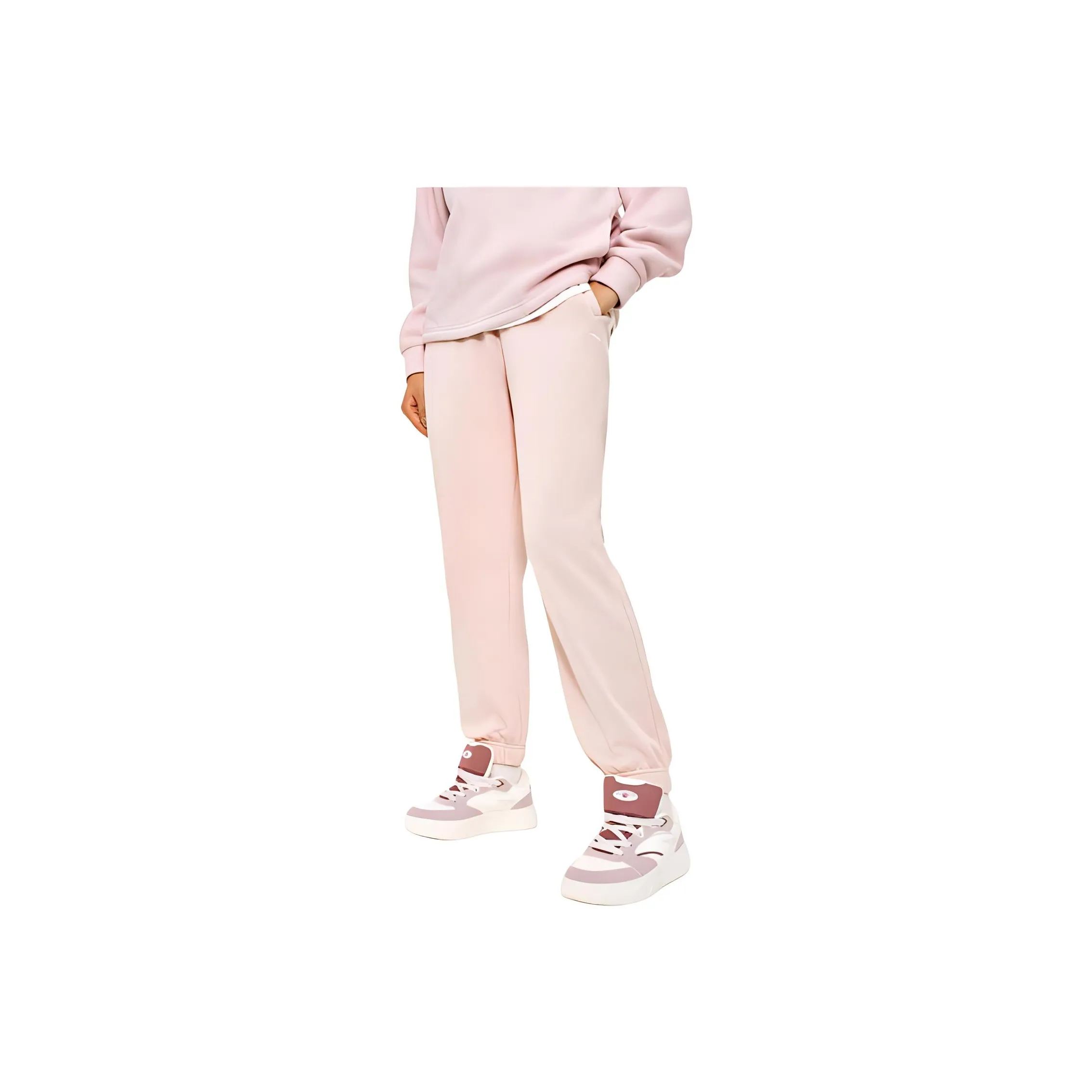 ANTA Sports Life Collection Casual Pants Women's Winter Pink Flame