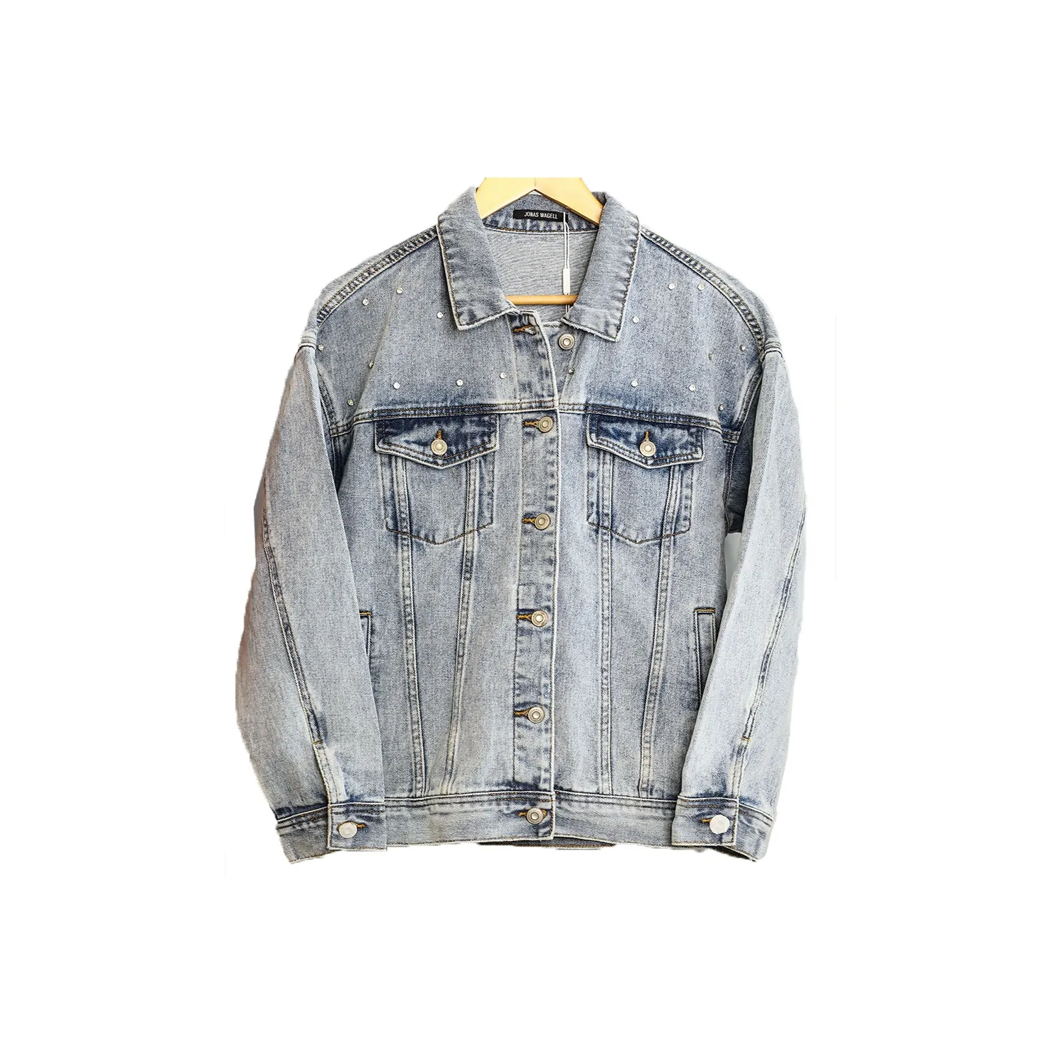 Jonas Wagell Denim Jacket Women's Blue