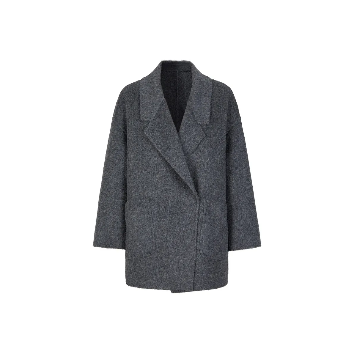 JZ. ANNAKRO Серое Женское Пальто