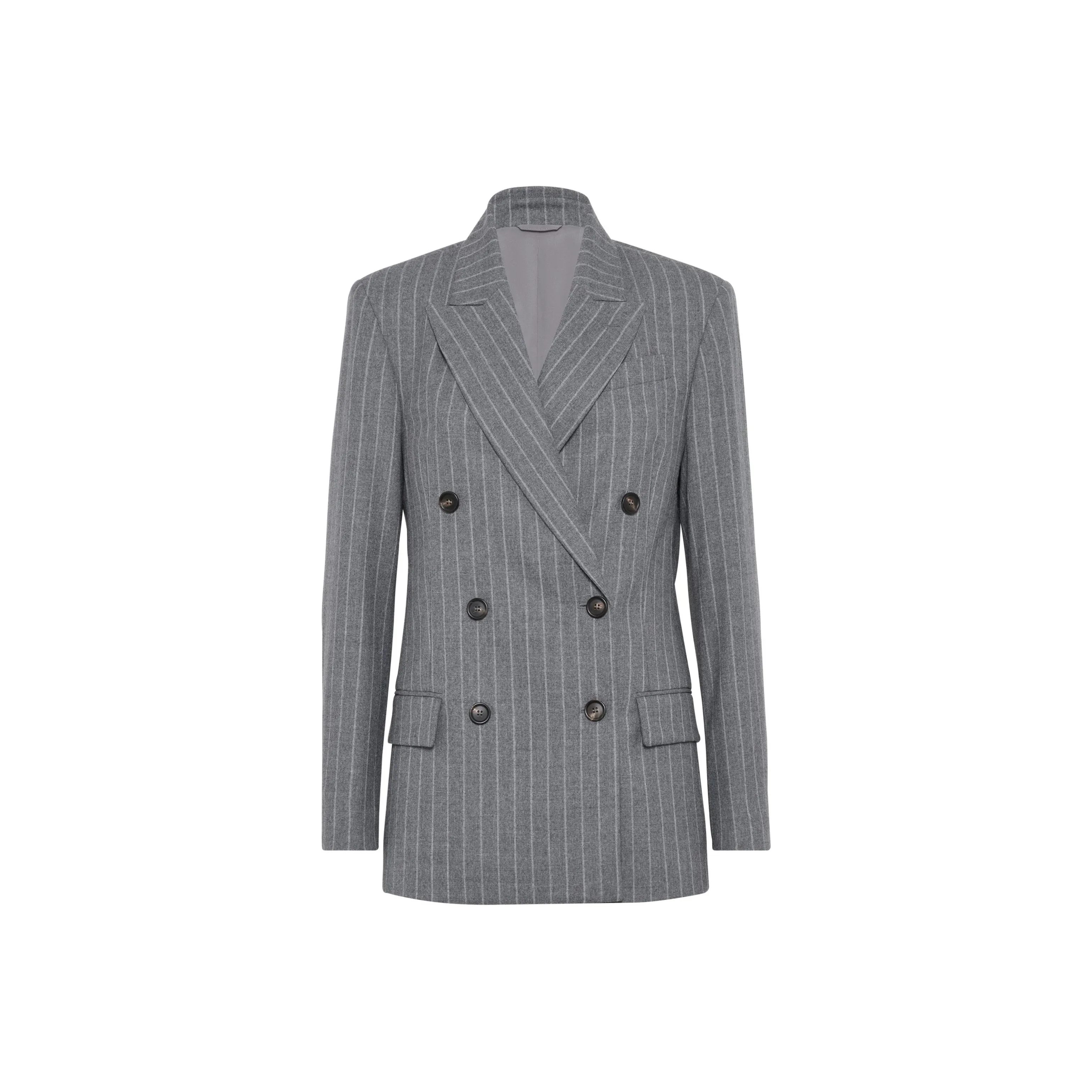 Brunello Cucinelli Pinstripe Double breasted Blazer