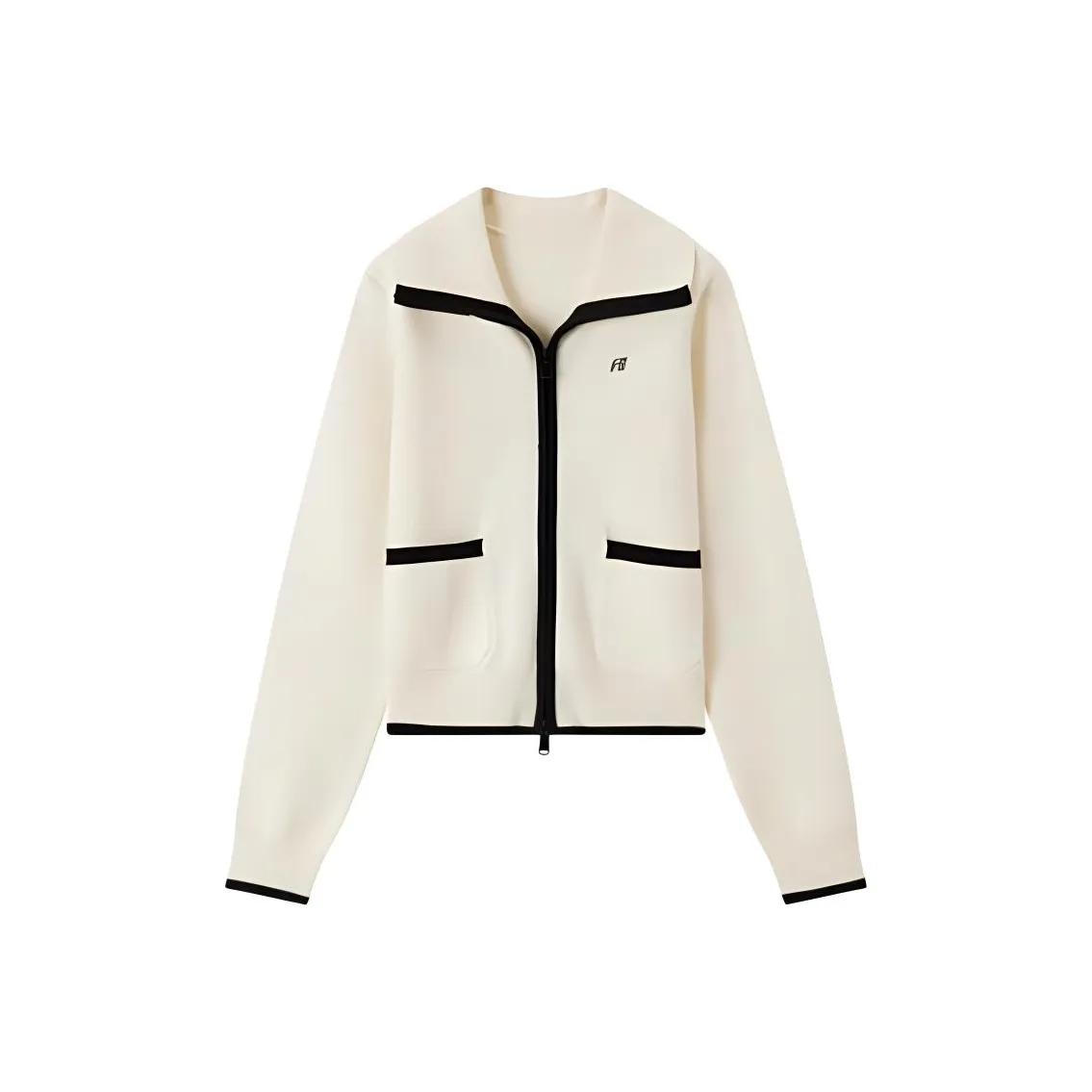 EICHITOO Экрю Женская Трикотажная