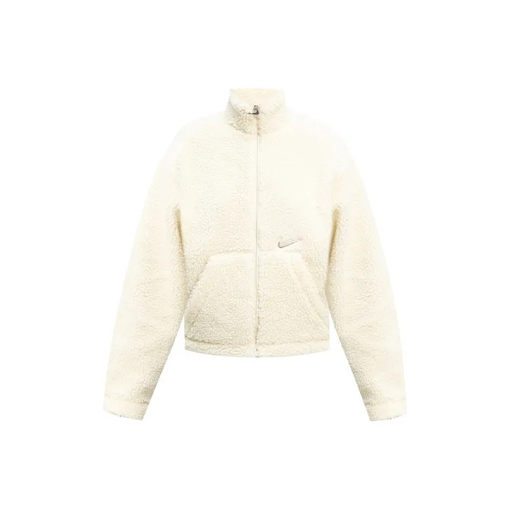 Nike Women's Sportswear Swoosh Jacket White