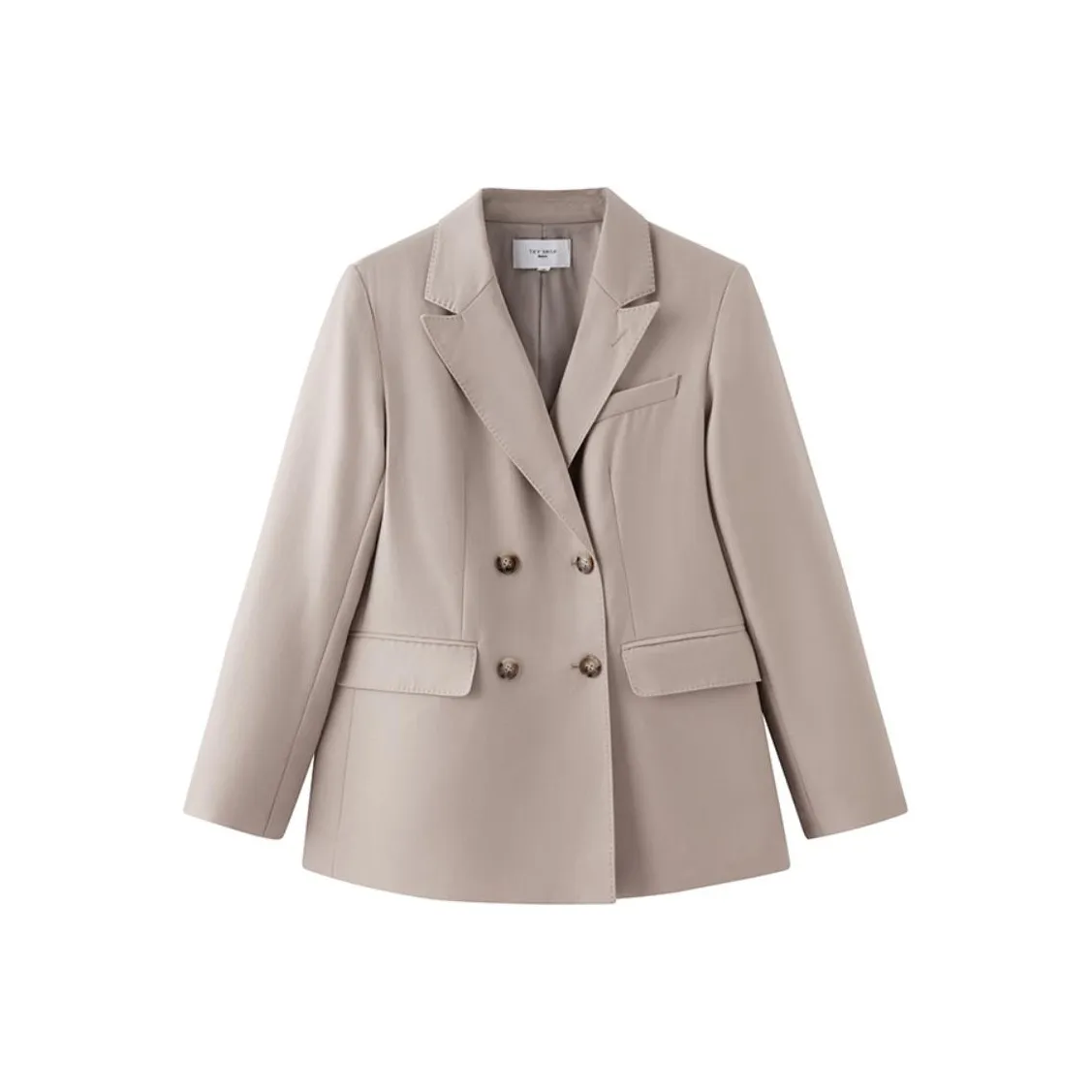 TKY SHOP Business Suit Women's Khaki
