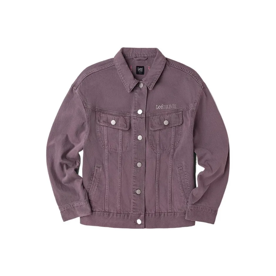Lee Denim Jackets Women's Purple