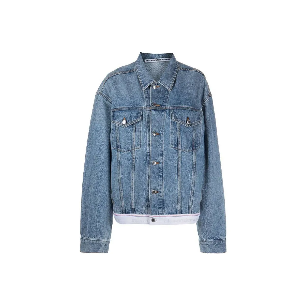 Alexander Wang Denim Jacket Women's Blue