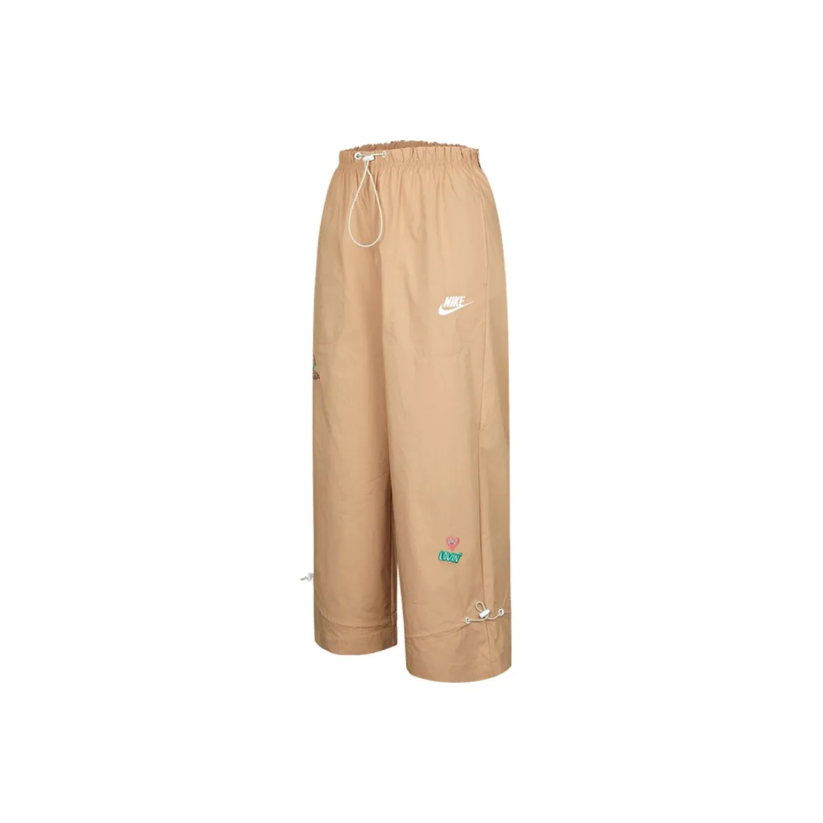 Nike Sportswear Women'ss Wide-Leg Woven Pants Brown