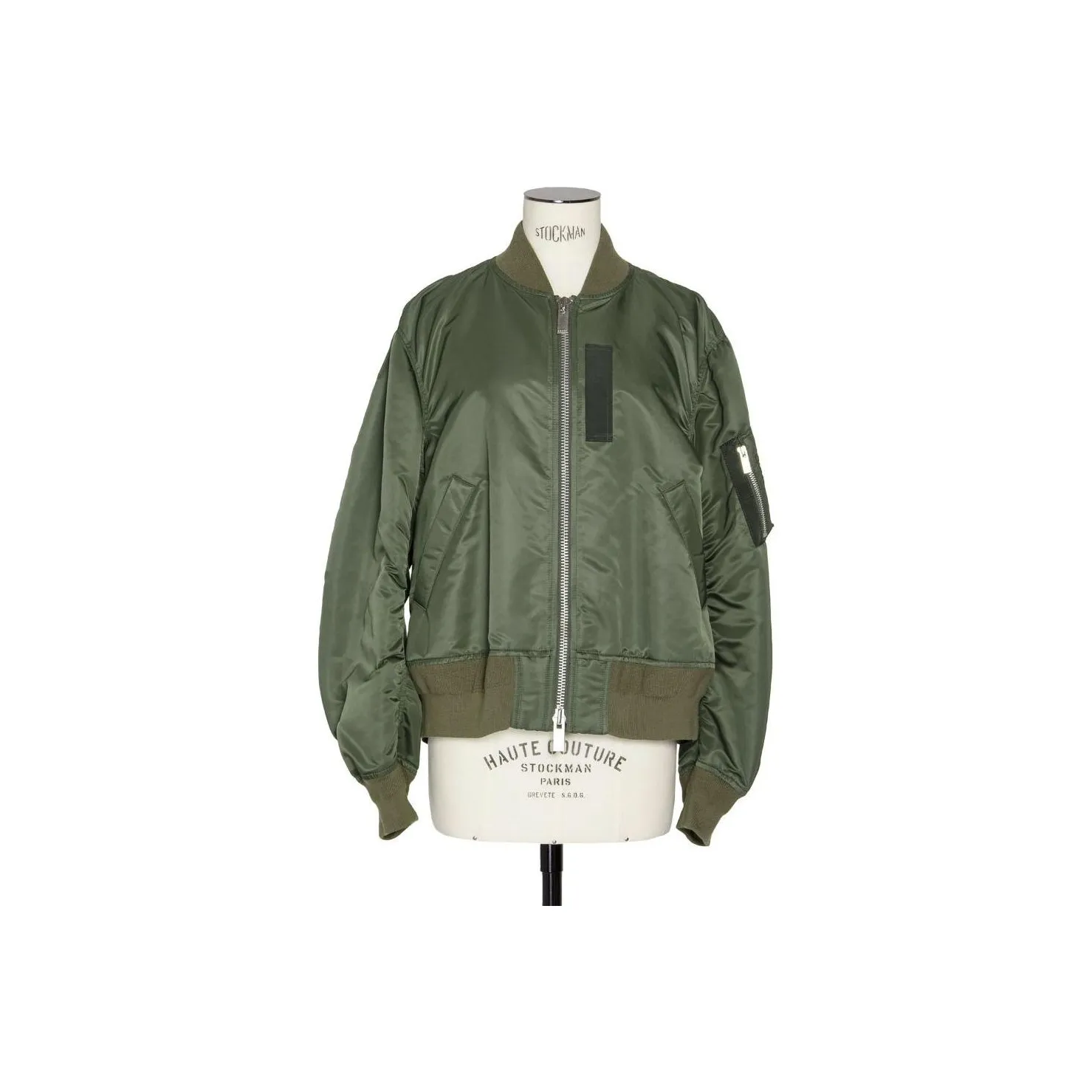 Sacai Zip Up Bomber Jacket
