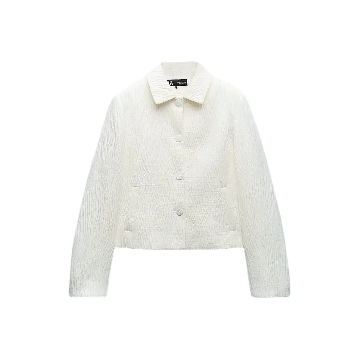 ZARA Бизнес-костюм женский цвет морозный белый