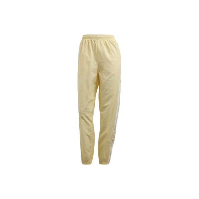 Adidas Originals Knitted Sports Pants Women's Yellow