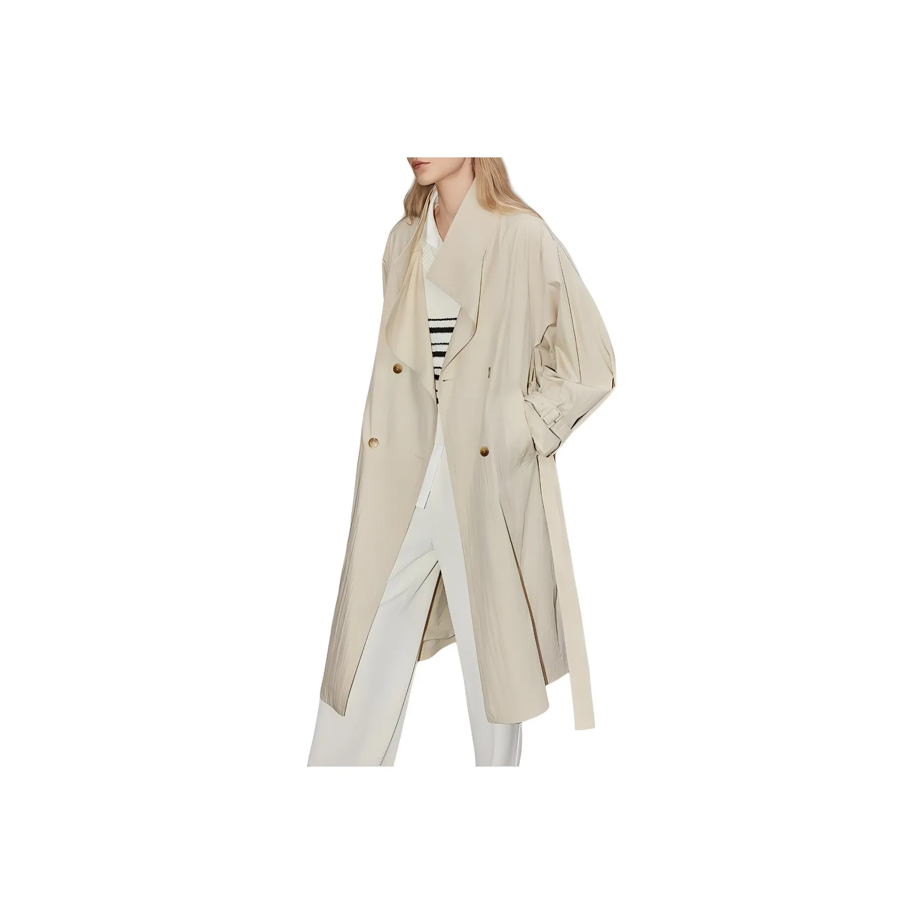 ELLE Trench Coats Women's