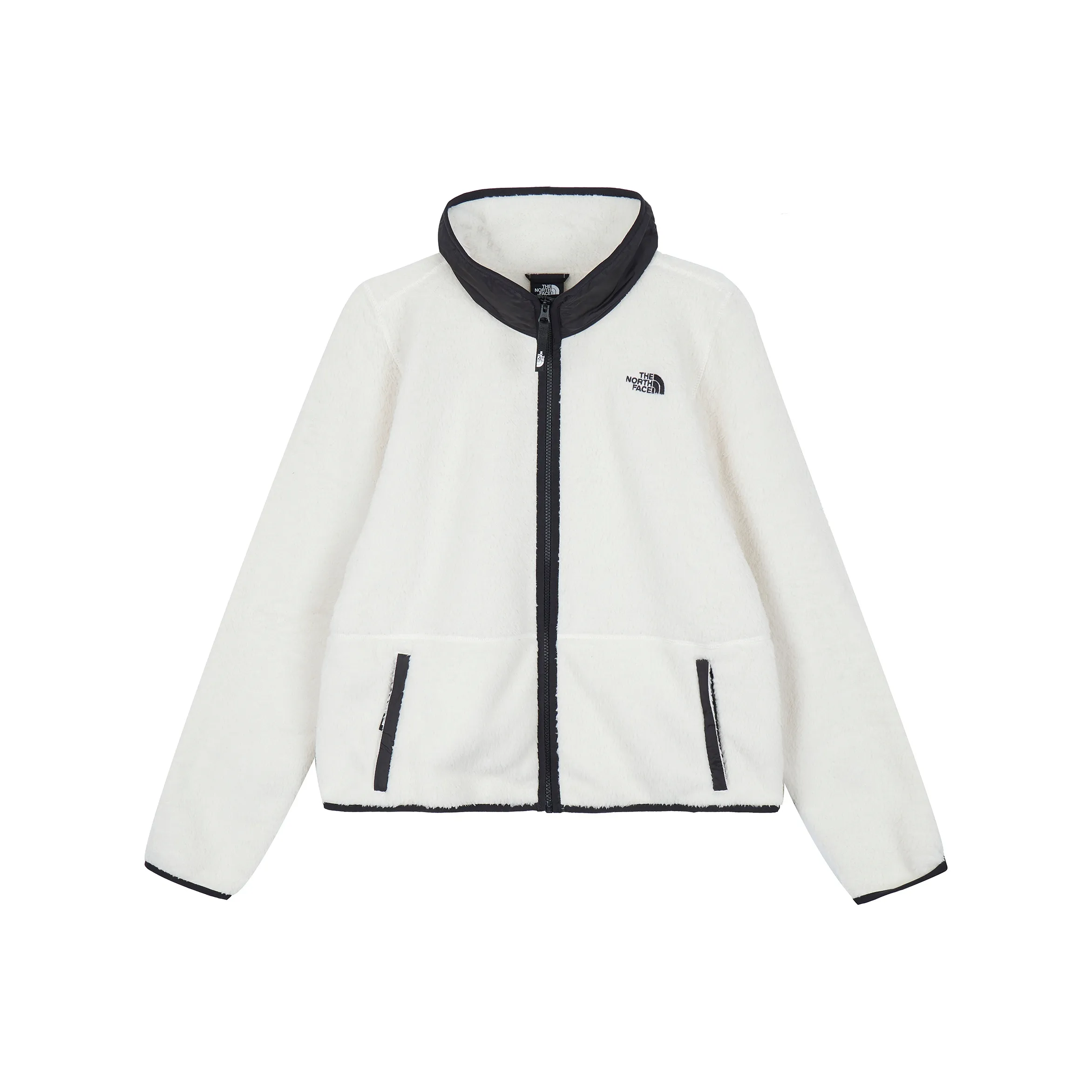 The North Face Винтажный белый Женские бархатные куртки