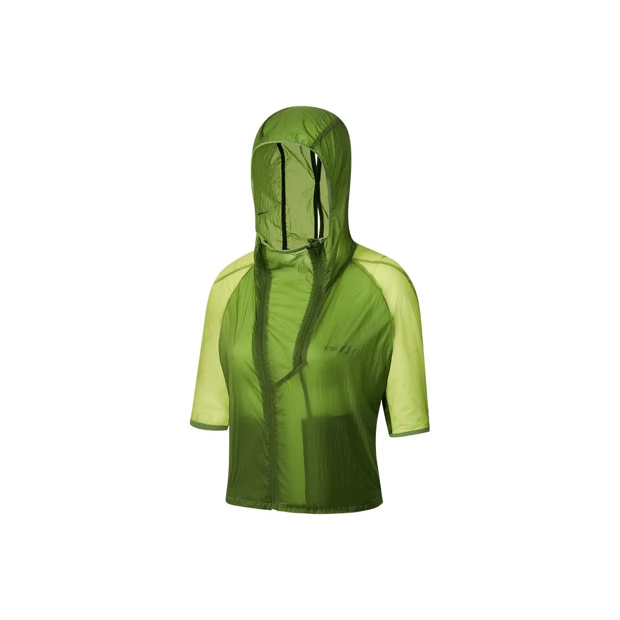 Saucony Быстросохнущая одежда с защитой от солнца женская темно-зеленая