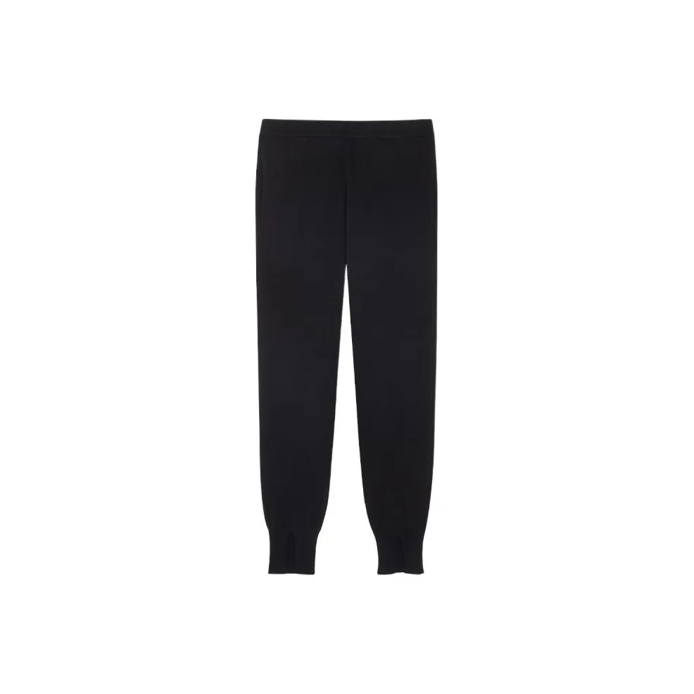 THEORY Knitted Sweatpants Women's Black
