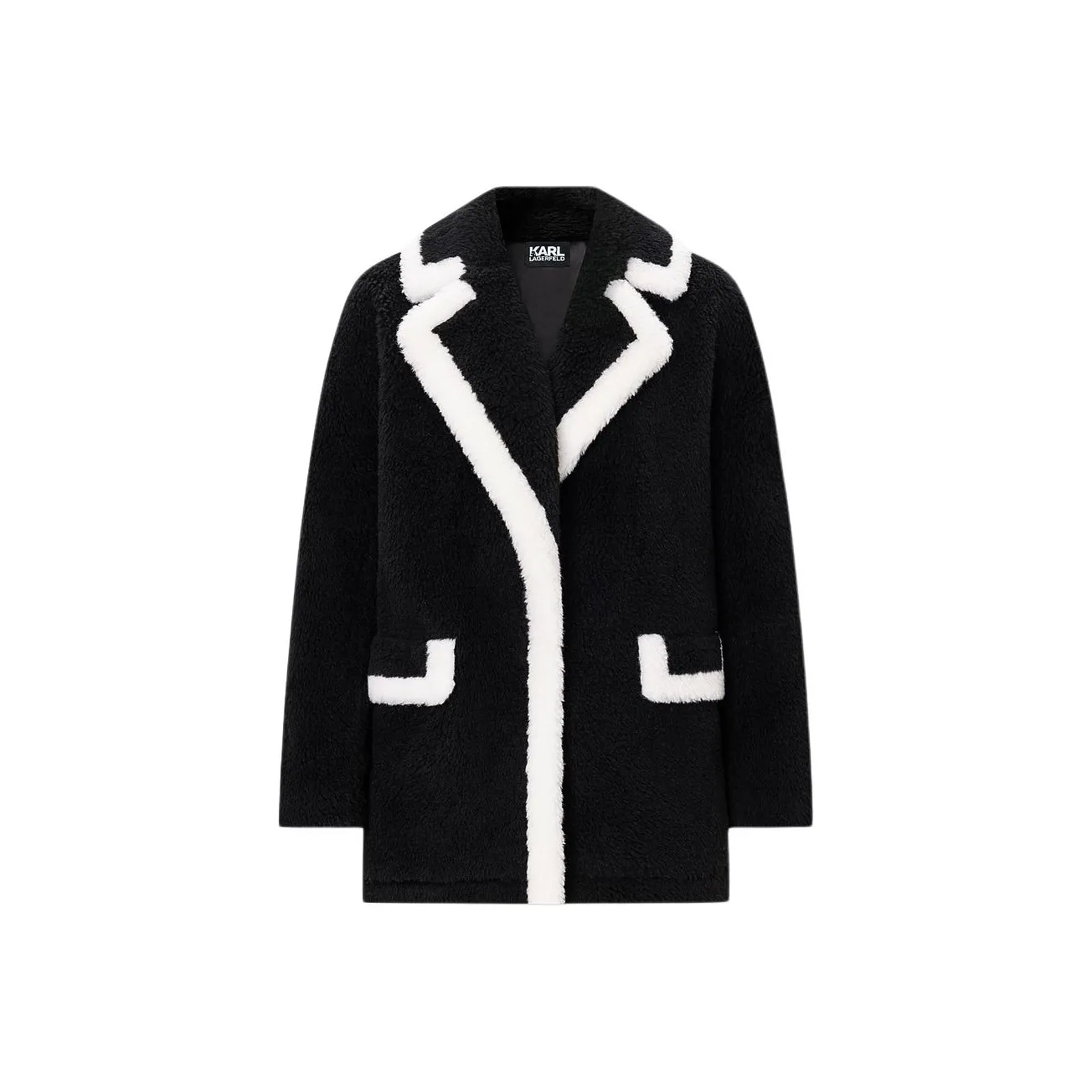 KARL LAGERFELD Вельвет Feel Куртка Женская Черная
