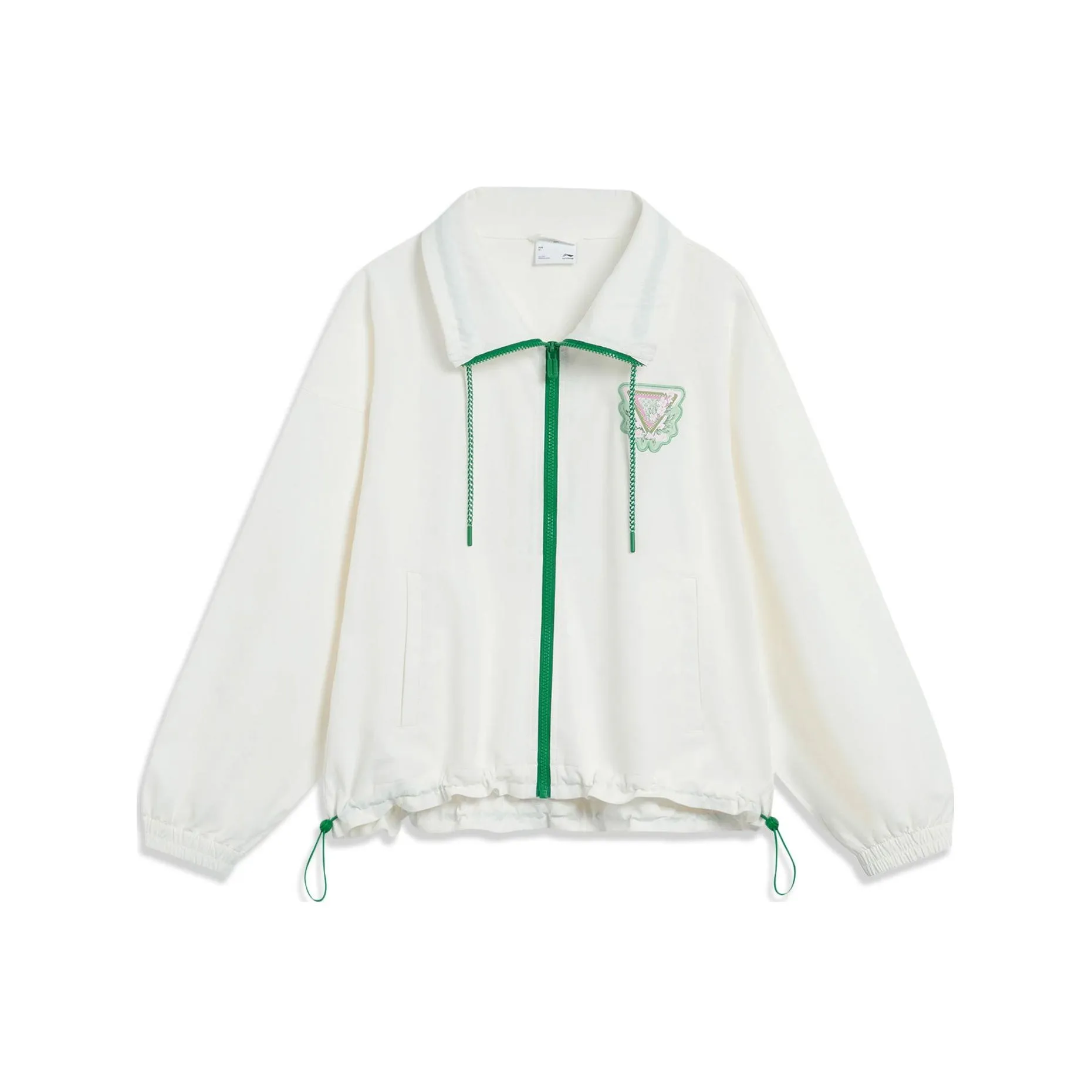 LINING Chinese Culture Series Сливочный Женские Тренч