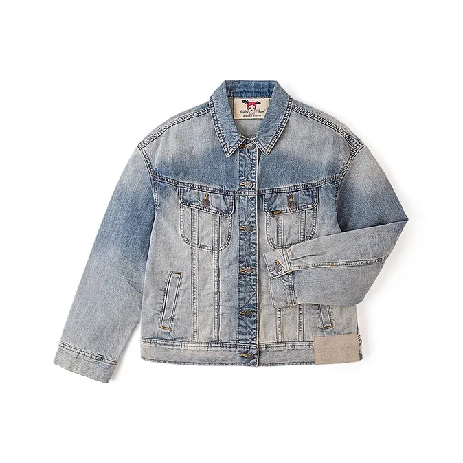 Lee Светло-синие Женские Джинсовые Куртки