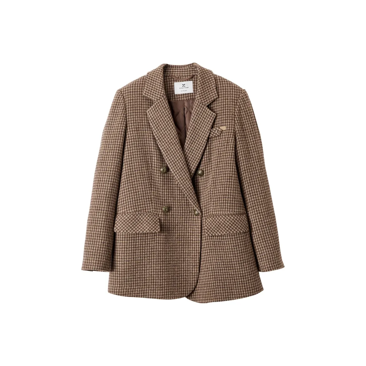 XIANGYING Бизнес-костюм женский цвет кофе