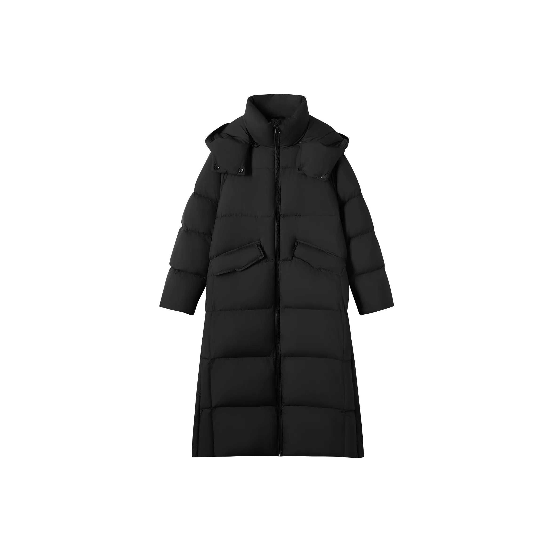 DIALOGUE Элегантная черная женская пуховая куртка