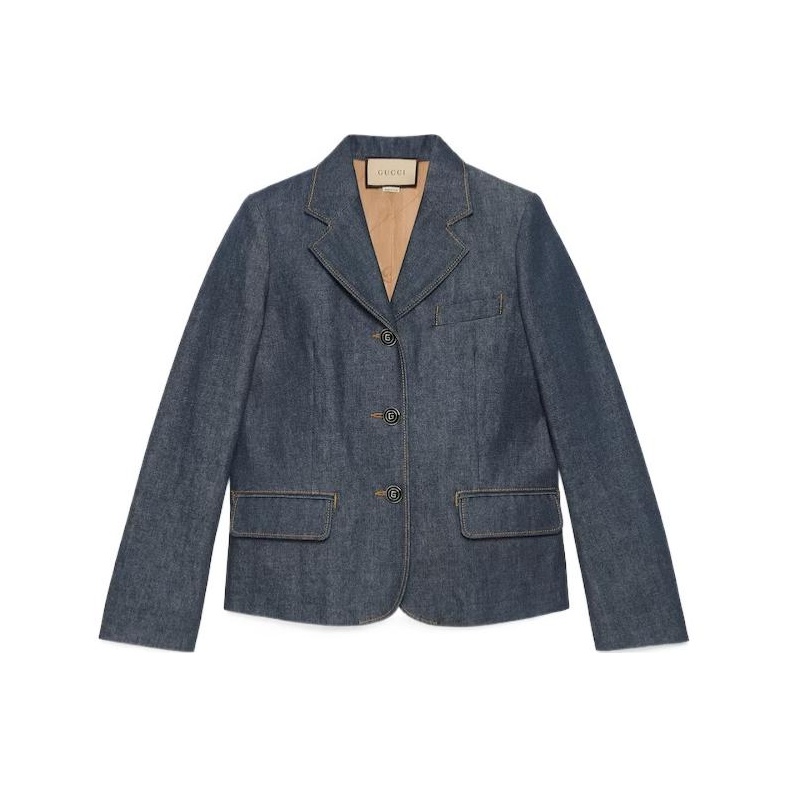 テーラードジャケット GUCCI FW25 Midnight blue wool blazer (832326ZAS68 4668) 20916348_53168228_1000.jpg