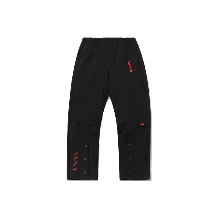 LINING Sports Fashion Collection Черные Женские Вязаные Тренировочные Брюки