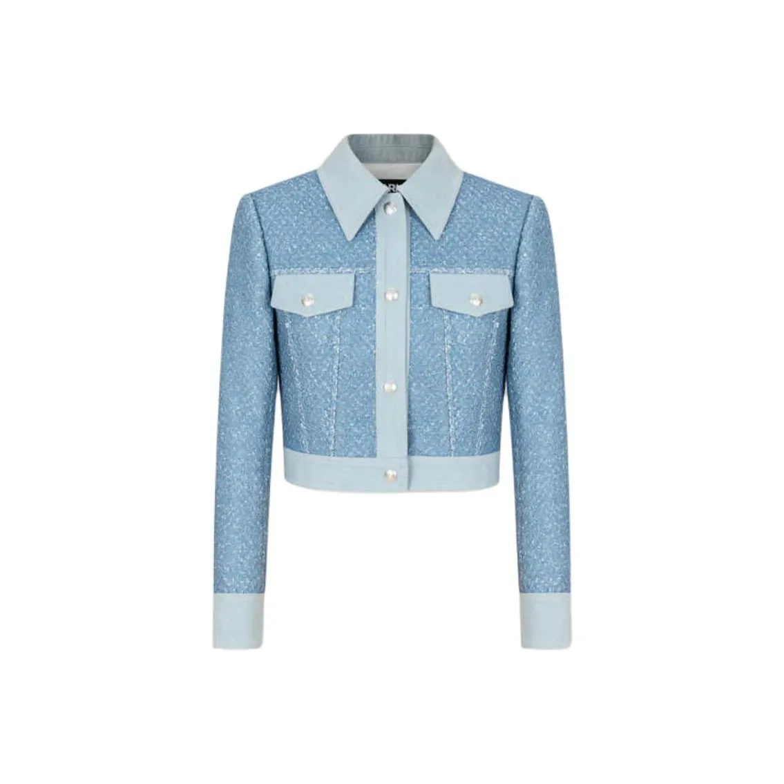 KARL LAGERFELD Denim Jacket Women's Blue
