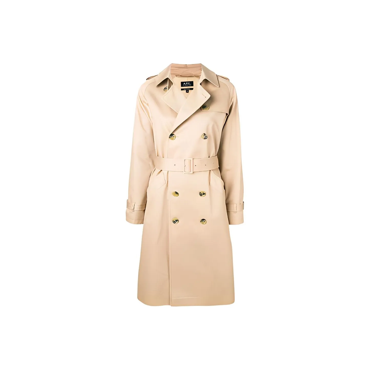 A.P.C Trench Coats Women's Brown