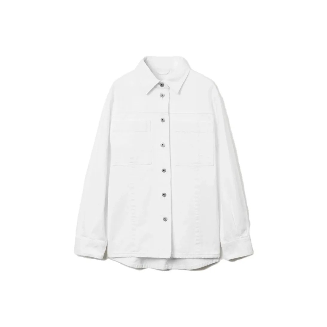 Burberry SS23 Denim Jacket Women's White
