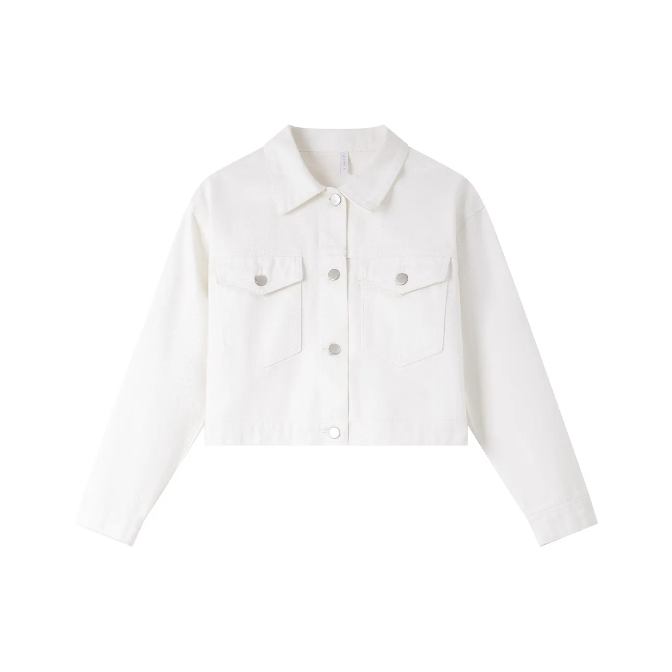 VIMLY Denim Jacket Women's White