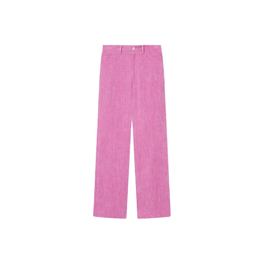 NANUSHKA Josine Velvet Cotton Trousers