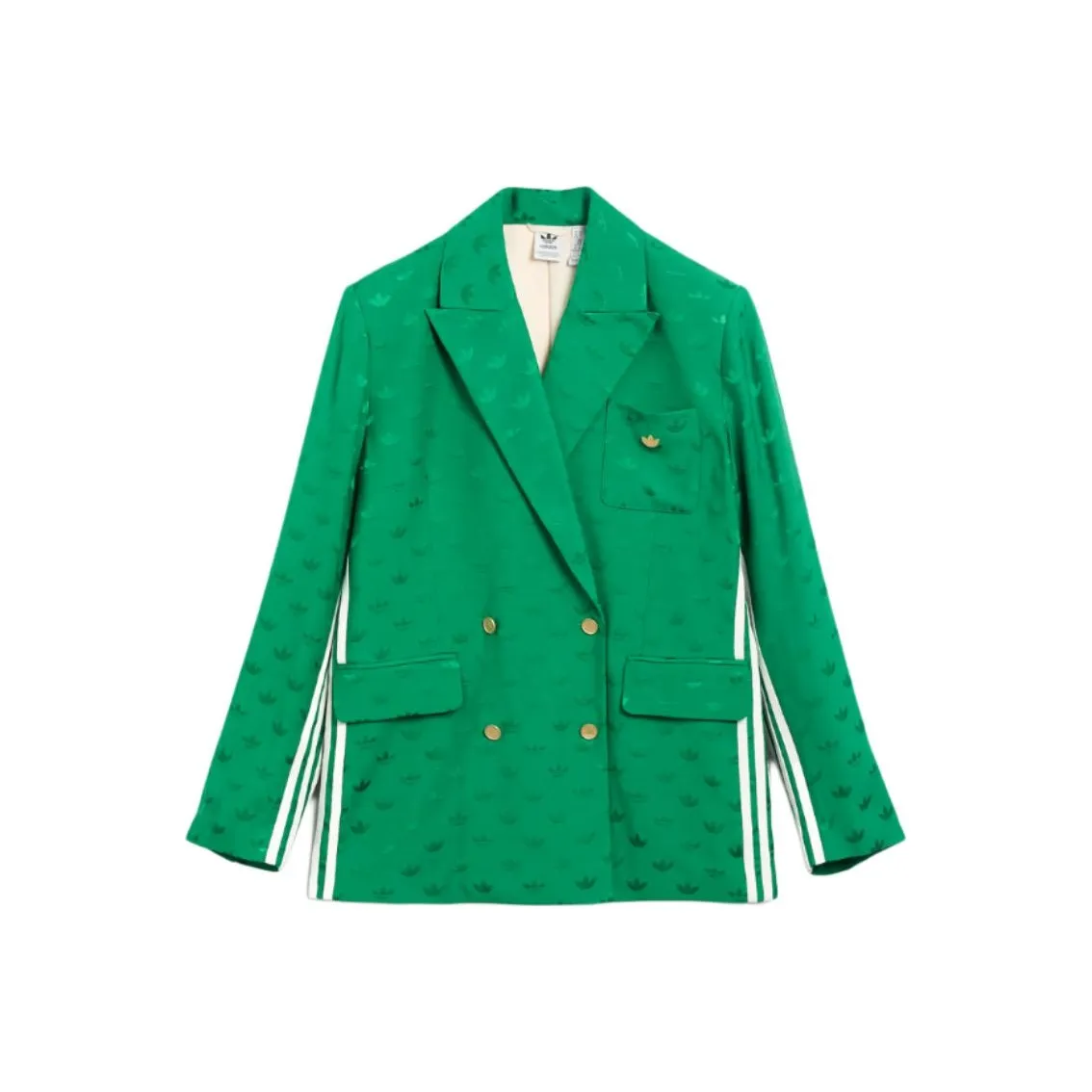 MaxMara Double Breasted Pinstriped Blazer