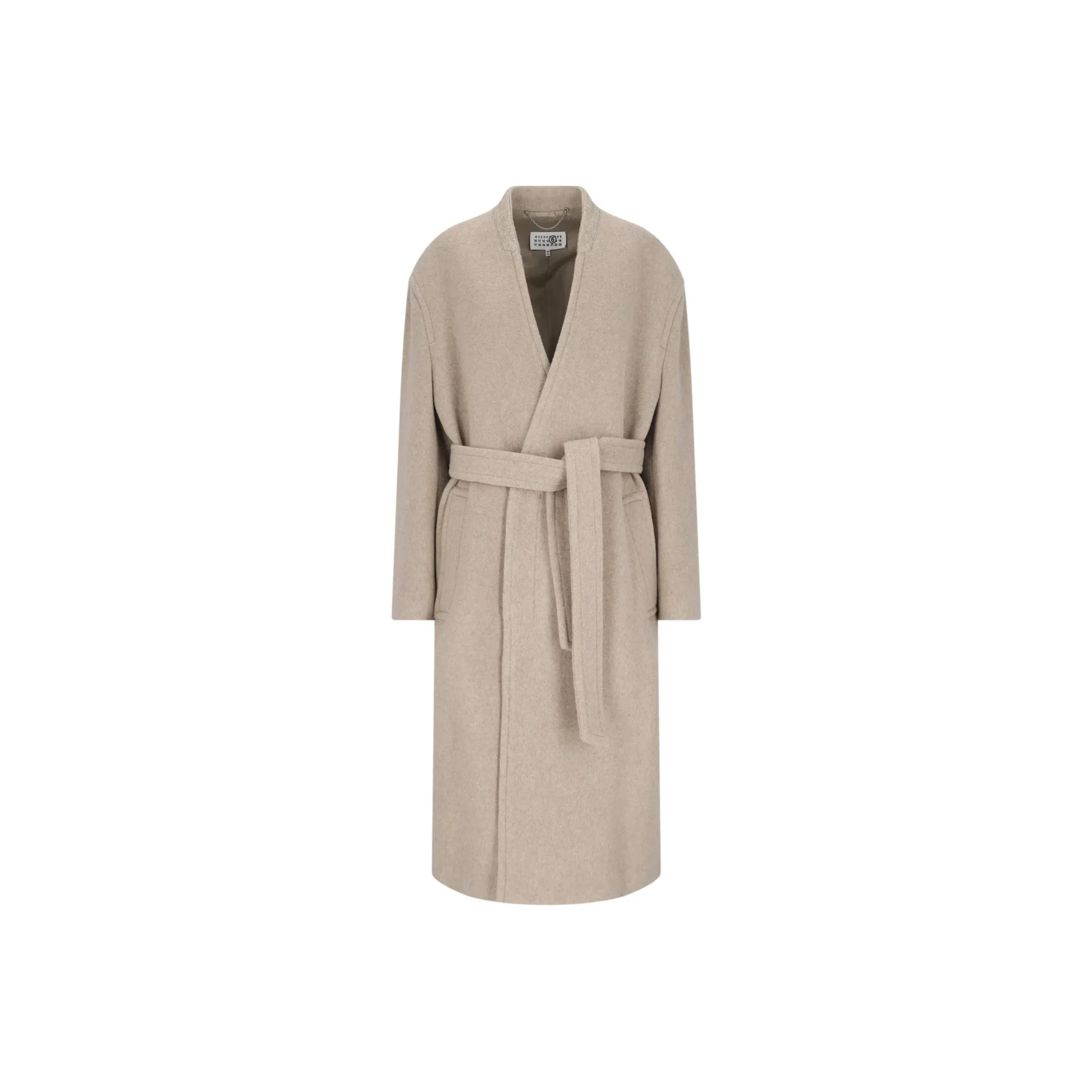 MM6 Maison Margiela Belted Long Coat