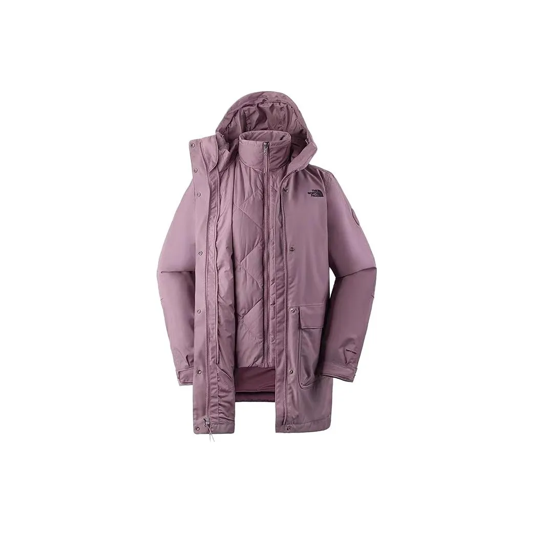 THE NORTH FACE City Outdoor Collection Водонепроницаемый и Ветрозащитный Ветровка Женские Фиолетовый