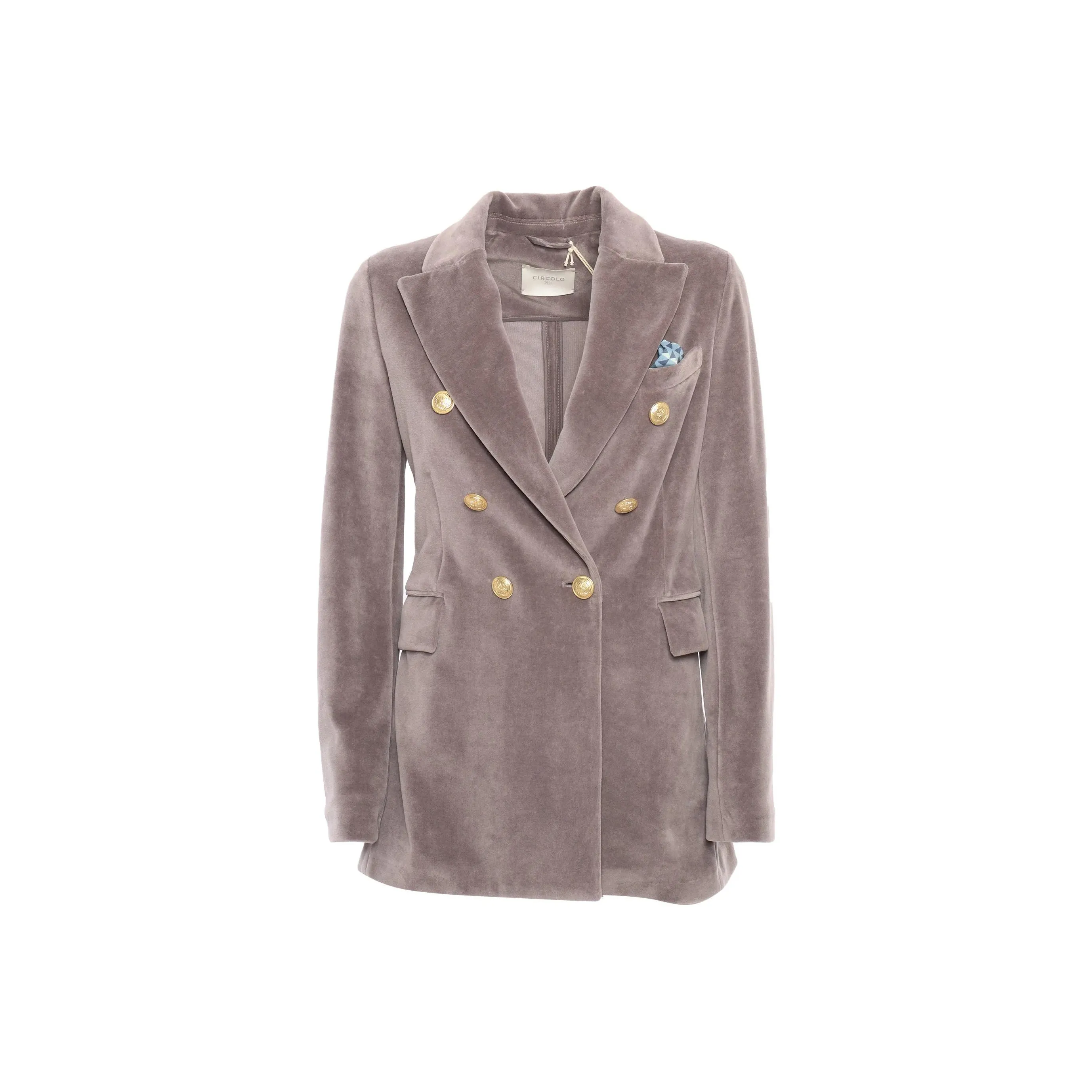 Circolo 1901 Business Suit Coat Women's Silver