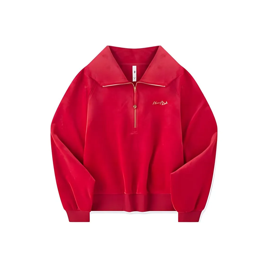 QIAODAN Sports Life Collection Sweatshirt Women's Vintage True Red