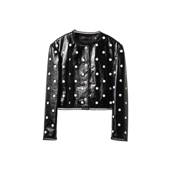 YUMOMO STAR Leather Jackets Women's Premium Black