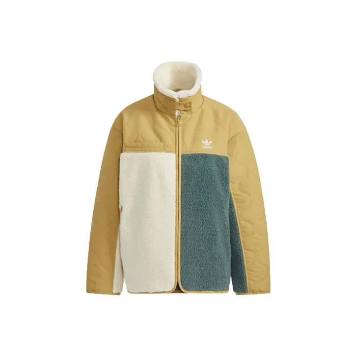 Adidas Originals Пуховая куртка Зимний Женские Золотой