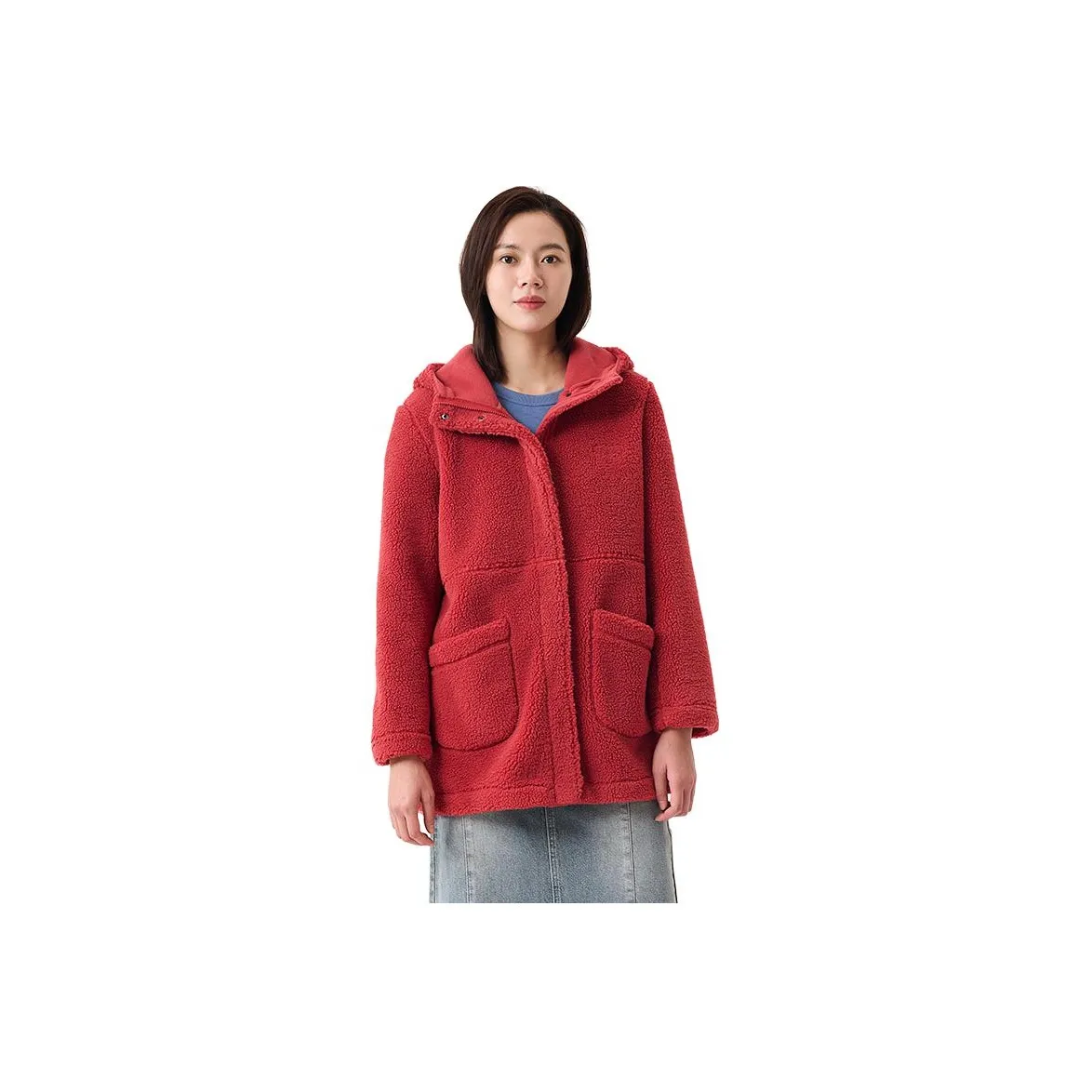 OUTDOOR PRODUCTS Бархат Feel Куртка Женская Бордовая