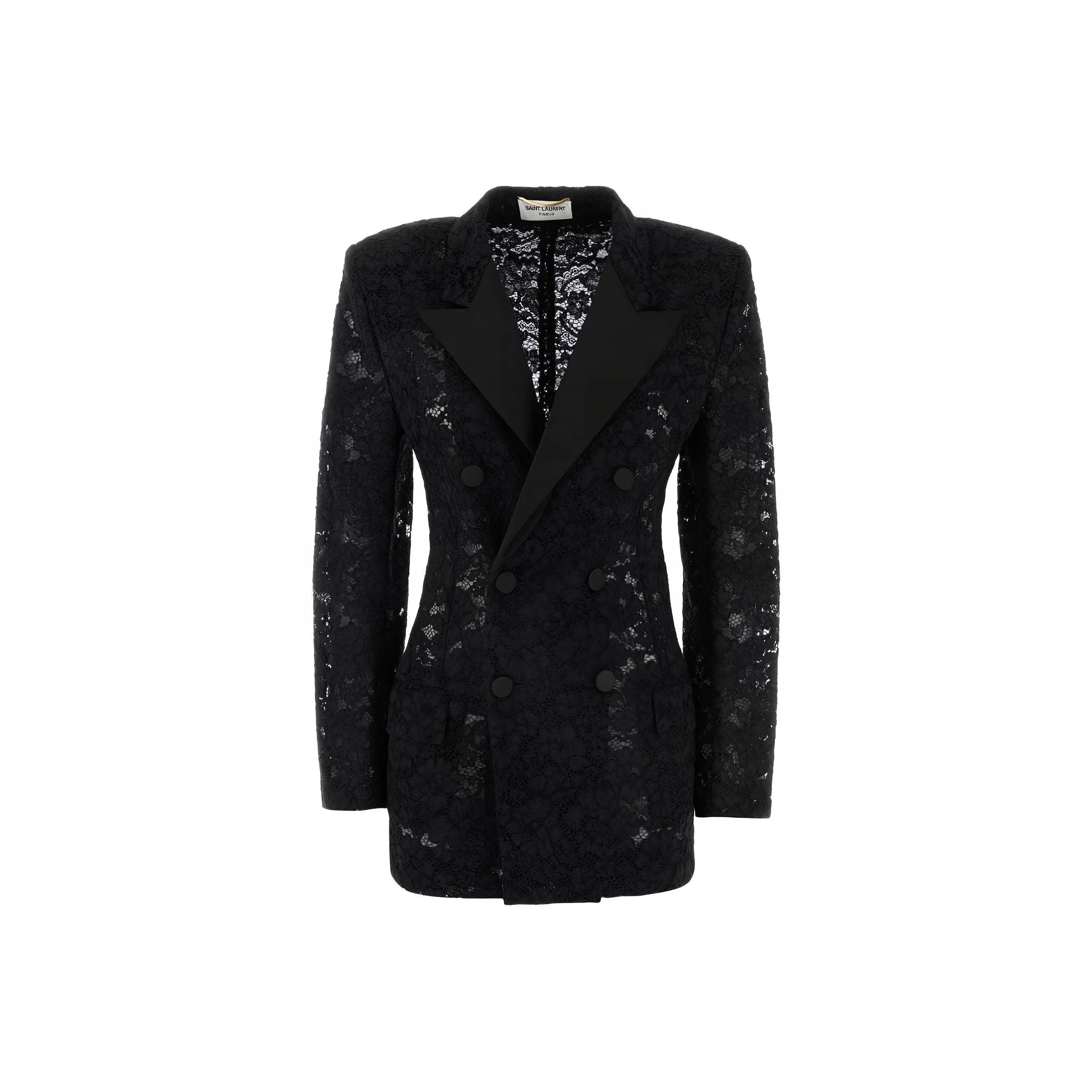 SAINT LAURENT Double breasted Tuxedo Jacket