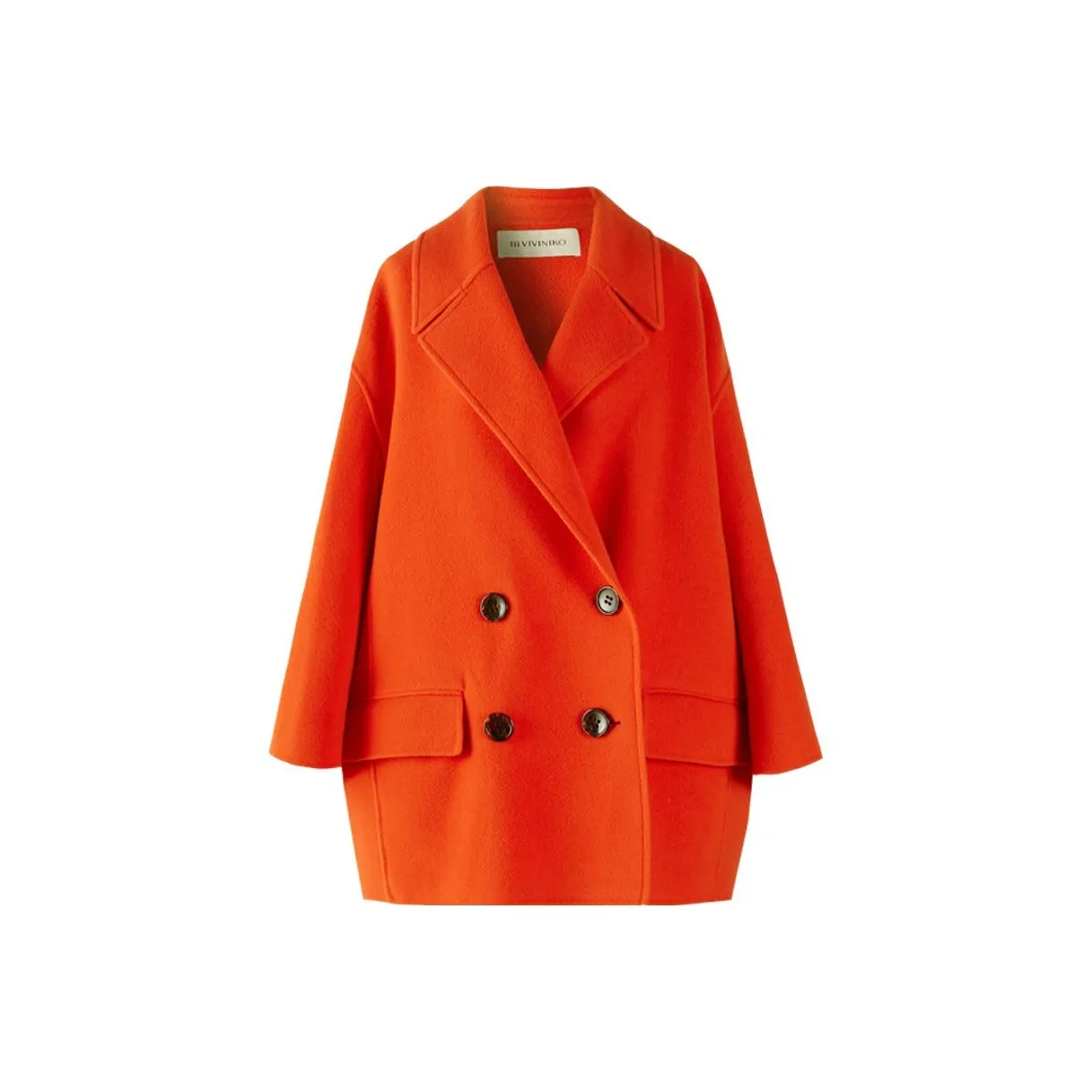 III VIVINIKO Coat Women's Orange Red