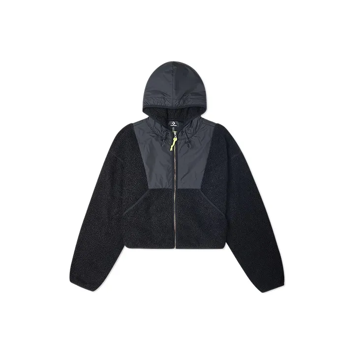 Конверс Черные Женские Бархатные Куртки