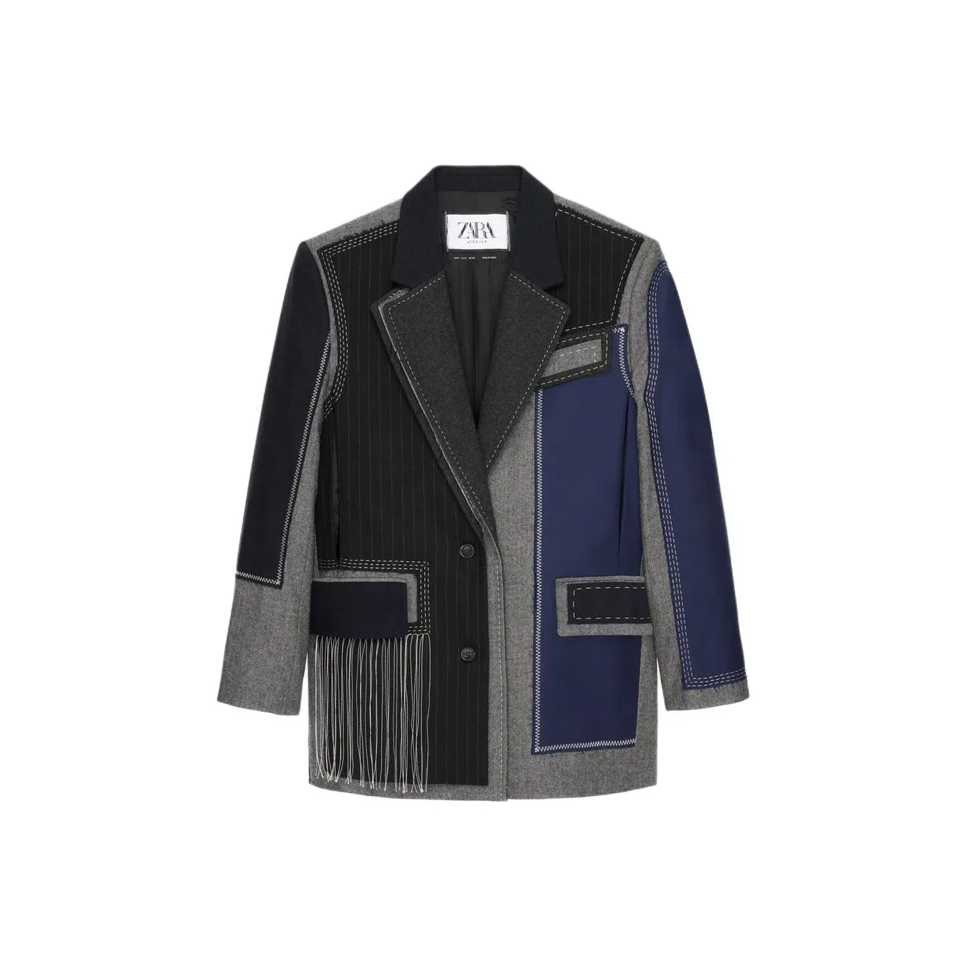 ZARA Бизнес-костюм женский синий