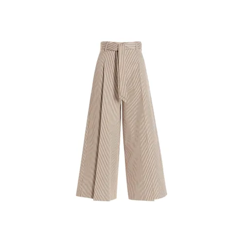 MaxMara Умбра Женские Повседневные Брюки